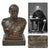 Original Imperial German Pre-WWI Scarce Signed Bronze Bust of Otto von Bismarck on Marble Base - E. Maller - 9 ¾” Tall Original Items