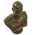 Original Imperial German Pre-WWI Scarce Bronze Bust of Otto von Bismarck in Uniform - Numbered 7912 - 13" Tall Original Items