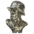 DRAFT Original German WWII Soldier's Head Plaque and Sculpture Cast Brass Master Mold (Copy) (Copy) Original Items