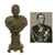 Original Imperial German Pre-WWI Bronze Bust of Helmuth Von Moltke the Elder - Field Marshal Original Items