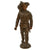 Original WWI Italian Bersaglieri Infantry Soldier Statue with Feather Plume Hat - Missing Rifle Original Items