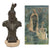 Original Imperial German WWI Era Bronze Bust of Lohengrin on Marble Base - 8” Tall Original Items