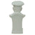Original Imperial German WWI Porcelain Bust of Paul von Hindenburg - Marked Fraureuth Original Items