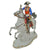 Original German Pre-WWII Era Colorized Porcelain Frederick the Great Equestrian Statue by Rosenthale of Selb, Bavaria Original Items