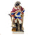 Original German Pre-WWII Era Colorized Porcelain Frederick the Great Statue - 9 1/2” Tall Original Items