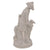 Original German Pre-WWII Era Porcelain Frederick the Great & Dog Statue with Maker’s Mark - Missing Cane Original Items