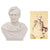 Original Imperial German Saxon Pre-WWI Ceramic Bust of Johann Nepomuk Maria Joseph Anton Xaver Vincenz Alys Franz de Paula Stanislaus Bernhard Paul Felix Damascus - König von Sachsen - 10 ¾” Tall Original Items