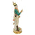 Original German WWII Era Colorized Porcelain Statue of German Hussar Officer Circa 1792 - 10 ¼” Tall Original Items
