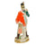 Original German WWII Era Colorized Porcelain Statue of German Hussar Officer Circa 1792 - 10 ¼” Tall Original Items