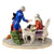 Original Imperial German Pre-WWI Frederick the Great “ZIETHEN SITZEND VOR DEM KÖNIG” Ziethen Sitting Before his King Porcelain Tableau - Rare Original Items