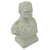 Original Imperial German WWI Ceramic Bust of August von Mackensen by Felix Zeh - Numbered and Dated 1915 Original Items