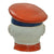 Original Imperial German Pre-WWI Dunkelblau Soldier Porcelain Candy Dish with Feldmütze Lid Original Items