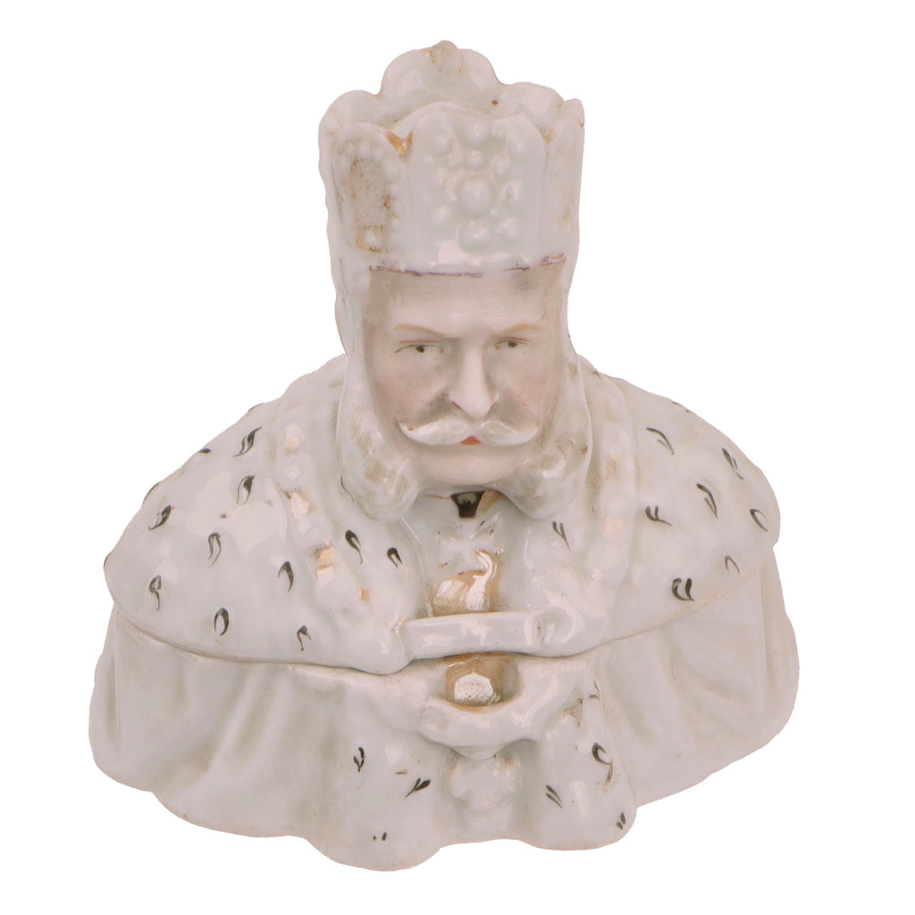 Original Imperial German Pre-WWI Era Charlemagne Porcelain Candy Dish