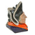 Original German Pre-WWII Era Colorized Ceramic Detailed Frederick the Great Bust Candy Dish with Removable Hat - 10 1/2” Tall Original Items