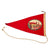 Original German WWII NSDAP City of Nuremberg Small Political National Pennant Flag - 6 5/8" x 11 3/4" Original Items