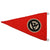 Original German WWII SA Vehicle Staff Car Pennant Flag with RZM A4 / 722 Tag - 8 ¼ x 12 ¾” Original Items
