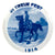 Original Imperial German WWI Bavarian 1914 Lancer “In Treue Fest” Ceramic Plate Original Items