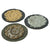 Original German WWII Set of Three Driver Proficiency Badges - Gold, Silver, and Bronze Grades Original Items