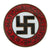 Original German NSDAP Party Enamel Buttonhole Membership Badge by Franz Schmidt of Gablonz am Neckar - RZM M1/163 Original Items