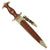 Original German Early WWII SA Dagger by Rare Maker Carl Wüsthof with Scabbard and Hanger Original Items