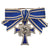 Original German WWII 2nd Class Silver Mother’s Cross Pin by Friedrich Orth of Vienna in LDO Box - Cross of Honor of the German Mother Original Items