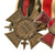 Original Imperial German Saxon WWI Medal Bar with Extremely Scarce Herzoglich Saschsen Cross - 6 Medals Total Original Items