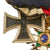 Original Imperial German Saxon WWI Medal Bar with Extremely Scarce Herzoglich Saschsen Cross - 6 Medals Total Original Items