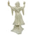 Original German WWII SS Allach Porcelain 1940 "Munich Child" 3rd Place Floral Decoration Competition Sculpture by Karl Himmelstoss Original Items