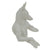 Original German WWII SS Allach Porcelain No.76 "German Shepherd" Sculpture by Theodor Kärner - Repaired Ear Original Items