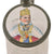 Original Imperial German Pre-WWI Wilhelm I Deutscher Kaiser Glass Stein with Hand-Painted Ceramic Lid Original Items