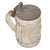 Original Imperial German Franco-Prussian War Era Lidded Glass Beer Stein with 1870 Iron Cross & Engraving on Lid Original Items