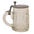 Original Imperial German Franco-Prussian War Era Lidded Glass Beer Stein with 1870 Iron Cross & Engraving on Lid Original Items