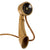 Original Japanese WWII Type 92 Field Phone in Case with Crank - Dated July 1945