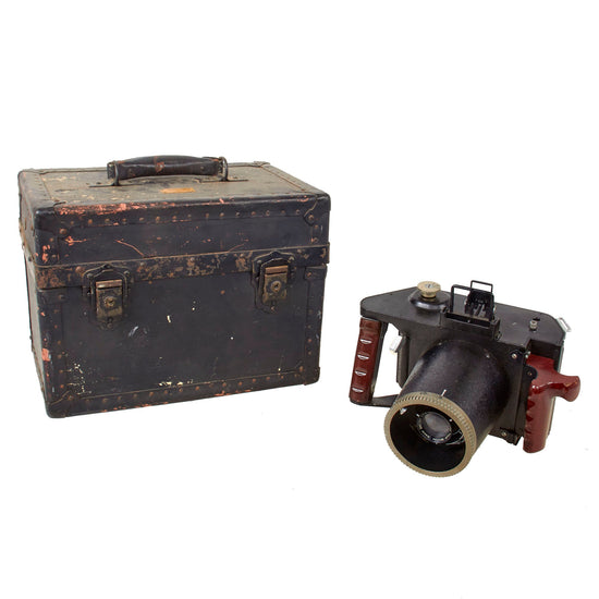 Original Japanese WWII Naval Aviation Type 99 Small Aerial Camera by Konishiroku of Tokyo in Case - Serial 863 Original Items