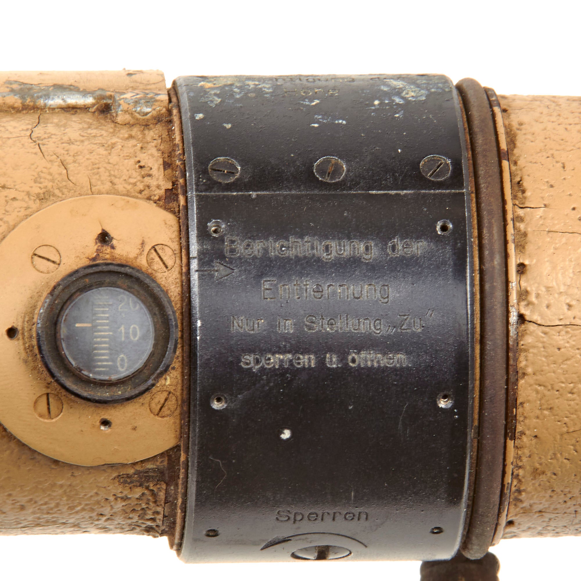 Original German WWII French-Made Entfernungsmesser EM 34 0.7m