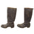 Original German WWII Officer’s Tall Riding Jack Boots with Hobnails - Heavily Service-Worn Original Items