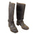 Original German WWII Officer’s Tall Riding Jack Boots with Hobnails - Heavily Service-Worn Original Items