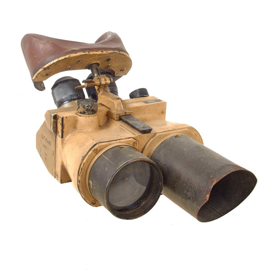 Original German WWII Flak D.F. 10 x 80 Binocular Optics by C.P. Goerz GmbH, Wien in Ordnance Tan Original Items