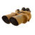 Original German WWII Flak D.F. 10 x 80 Binocular Optics by Josef Schneider & Co. in Ordnance Tan with Sunshields Original Items