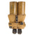 Original German WWII Flak D.F. 10 x 80 Binocular Optics by Josef Schneider & Co. in Ordnance Tan with Sunshields Original Items