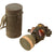 Original German WWII 1937 Dated Luftschutz Gas Mask by DRAEGER with Replacement Lenses and Carry Can Original Items