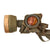 Original German WWII 1937 Dated Luftschutz Gas Mask by DRAEGER with Replacement Lenses and Carry Can Original Items