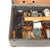 Original German WWII Restoration Project Luftwaffe Portable Model K32 GWB Barracks Radio by Siemens - Door Button & Dials Missing - Serial 17538 Original Items