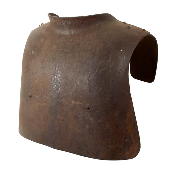 Original Imperial German WWI Trench Body Armor Sappenpanzer Breast Plate by Fried. Krupp AG - Great Markings Original Items