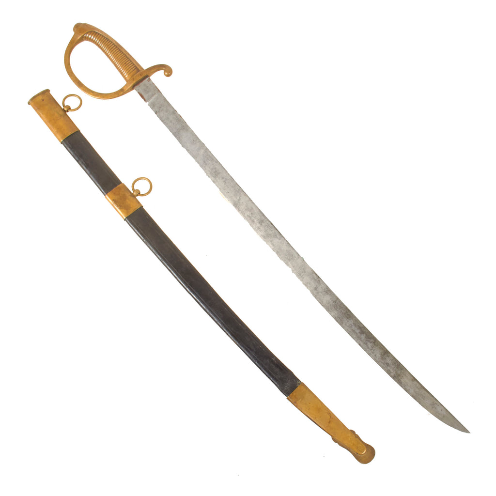 Original French 2nd Empire German-Made Briquet Saber & Scabbard by Weyersberg Kirschbaum & Cie