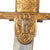 Original German WWII Monogrammed Heer Army Officer Dove Head Sword by ALCOSO of Solingen with Scabbard, Circa 1936-1940