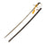 Original German WWII NCO Dove's Head Sword by Carl Eickhorn with Scabbard and Troddel - 1933-1935 Trademark