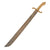 Original German 19th Century Saxon M.1840 Faschinenmesser Pioneer Artillery Short Sword by C.R. Kirschbaum, Metallwarenfabrik