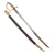 Original French 2nd Empire German-Made Nickeled Briquet Saber & Scabbard by Alexander Coppel of Solingen