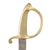 Original French 2nd Empire German-Made Nickeled Briquet Saber & Scabbard by Alexander Coppel of Solingen